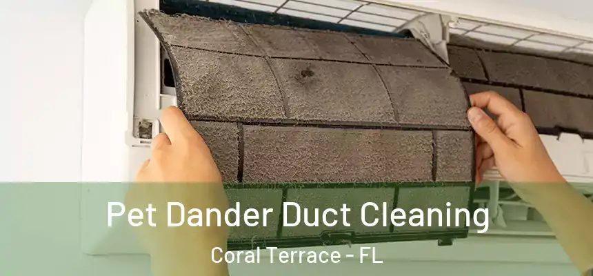 Pet Dander Duct Cleaning Coral Terrace - FL